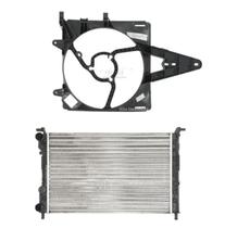 Kit Radiador E Defletor Palio 1.0/1.6 96 97 98 99 00 S/ Ar