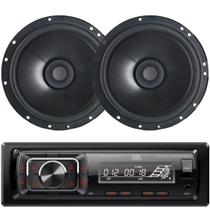 Kit Radio Jbl 150w Mp3 Bluetooth + Alto Falante Bomber 6 Pol Kit Radio Jbl 150w Mp3 Bluetooth + Alto Falante Bomber 6 Pol