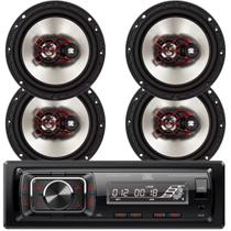 Kit Radio Jbl Celebrity Estereo + 4 Alto Falante Bravox