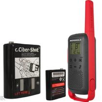 Kit Rádio Motorola T210BR 1 Unidade Com Bateria Reposição