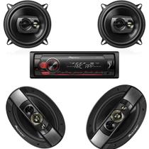 KIT Radio Mvh-S118ui +TS-1390BR 5'' +Pioneer TS-6990BR 6x9''