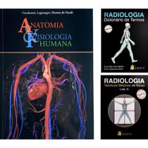 Kit Radiologia: Anatomia e Fisiologia Humana + Técnicas Básicas + Dicionário de Termos
