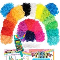 Kit Rainbow Loom AutoLoom com 11.000 elásticos neon e 22 cores Kit Rainbow Loom AutoLoom com 11.000 elásticos neon e 22 cores