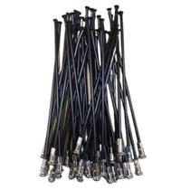 Kit Raio Tras Completo Inox Red Dragon 18 Ktm Exc Excf Preto Kit Raio Tras Completo Inox Red Dragon 18 Ktm Exc Excf Preto