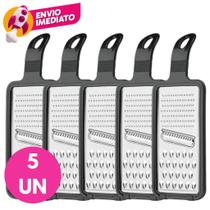Kit Ralador 1 face 3 Cortes 31cm Em Inox Fatiador Ralador De Queijo Legume Verdura