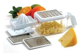 Kit Raladores/espremedor/separador De Ovo Multi 5pcs Ns-2114