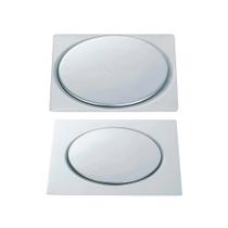 Kit Ralo Click up 10cm e 15cm Prata Kit Ralo Click up 10cm e 15cm Prata