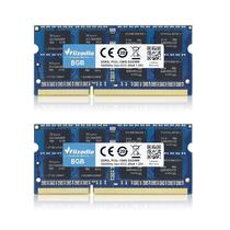 Kit RAM para laptop Wlizedle DDR3/DDR3L de 16 GB (2x8 GB) 1600 MHz Kit RAM para laptop Wlizedle DDR3/DDR3L de 16 GB (2x8 GB) 1600 MHz