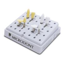 Kit Rápido Borrachas Abrasivas Polimento de Resina Microdont Kit Rápido Borrachas Abrasivas Polimento de Resina Microdont