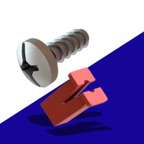 Kit Rápido Com 20Pçs Parafuso Universal Kit Rápido Com 20Pçs Parafuso Universal