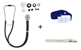 Kit Rappaport Duplo Adulto E Infanitl + Torniquete De Elastano Com Lanterna Clínica Médica Bioland