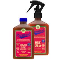 Kit Rapunzel Shampoo e Milk Spray 250ml Lola Cosmetics