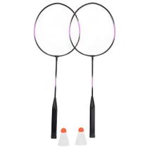 Kit Raquete Badminton com Peteca - YS37024 - Yins UNICA Kit Raquete Badminton com Peteca - YS37024 - Yins UNICA