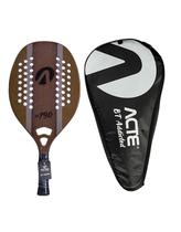 Kit Raquete + Capa Beach Tennis 100% Carbono EVA 50cm BT79 Kit Raquete + Capa Beach Tennis 100% Carbono EVA 50cm BT79