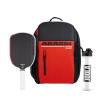 Kit Raquete de Pickleball JOOLA Graf Pro 16mm + Mochila Agassi + Garrafa de Água 650 ml