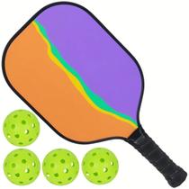 Kit Raquete Pickleball 4 Bolinhas Profissional Leve Premium Kit Raquete Pickleball 4 Bolinhas Profissional Leve Premium