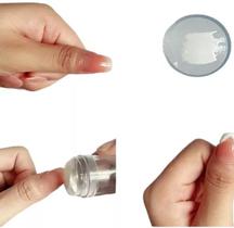 Kit Raspador De Estampador De Unhas De Silicone Transparente - Online