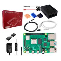 Kit Raspberry 4gb 64bit 5.0v Com Case e Cooler Pi4 4GB Vemico