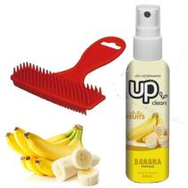 Kit rasqueadeira e perfume up clean banana 60ml Kit rasqueadeira e perfume up clean banana 60ml