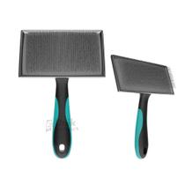 Kit Rasqueadeira Reta Grande e Média Clássica Azul Propetz Pet Original Kit Rasqueadeira Reta Grande e Média Clássica Azul Propetz Pet Original