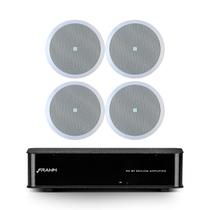 Kit Rd Bt Ceiling Amplifier Frahm + 4 Arandelas 6co2r JBL