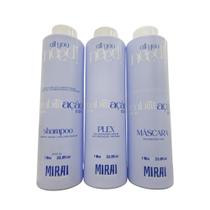 Kit Reabilitação Capilar 1L Cauterização Mirai Cosméticos Kit Reabilitação Capilar 1L Cauterização Mirai Cosméticos