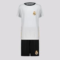 Kit Real Madrid Dry Juvenil Branca Kit Real Madrid Dry Juvenil Branca