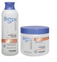 Kit Real Rigen Repair Shampoo + Mascara Reparadora Alfaparf