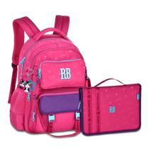 Kit Rebecca Bonbon Mochila Moderna com Estojo Fichário Grande Kit Rebecca Bonbon Mochila Moderna com Estojo Fichário Grande