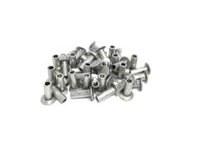 Kit Rebite Para Lona De Freio 4X6 Aluminio 40 Unidades