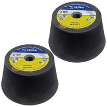 Kit Rebolo Copo Cônico 4 x 2 M14 GR100 Mármore com 2 Unidades STILEX