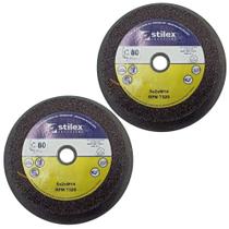 Kit Rebolo Copo Cônico 5x2 M14 GR80 Mármore com 2 Unidades STILEX