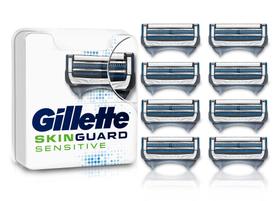 Kit Recarga Aparelho Gillette Skinguard Sensitive 8 Unidades Kit Recarga Aparelho Gillette Skinguard Sensitive 8 Unidades