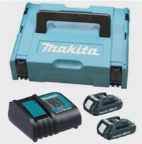 Kit Recarga com 2 Baterias 18V 1.5Ah BL1815N 197139-9 Makita - 110V