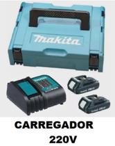 Kit Recarga com 2 Baterias 18V 1.5Ah BL1815N 197140-4 Makita - 220V