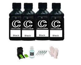 Kit Recarga para Ecotank 4l Black L455 L475 L555 L3150