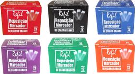 Kit Recarga Pilot 72 Un M-Board 5,5ml - Cores Variadas