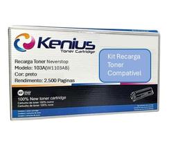 Kit Recarga Toner 103A Compativel Para Neverstop Laser 1000, Laser MFP 120