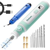 Kit recargable inalámbrico de herramienta rotativa Resiners con 8 velocidades y cargador USB