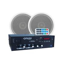 Kit Receiver Orion + 2 Arandelas De Som Ambiente Embutir 55w Kit Receiver Orion + 2 Arandelas De Som Ambiente Embutir 55w