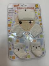 Kit recém nascido 70% algodão 29,7% poliamida 0,3% elastano