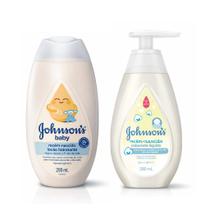Kit Recém Nascido Johnson Loção Hidratante + Sabonete Líquido