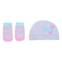 Kit Recém Nascido Pimpolho Gorro Com Meia