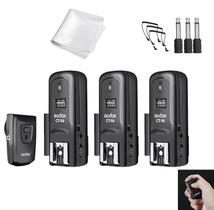 Kit receptor de disparador de flash de rádio sem fio Godox CT-16 Kit receptor de disparador de flash de rádio sem fio Godox CT-16