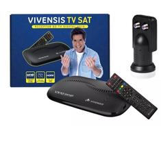 Kit Receptor De Tv Vivensis Vx10 Sat Hd + Lnbf Duplo