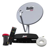 Kit Receptor Digital Bedin Bs9900 Antena Lnbf Ku Cabo