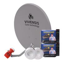 Kit Receptor Digital TV Satélite C/2 - Vivensis