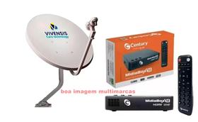 kit Receptor MIDIABOX SE+Antena ku 60cm
