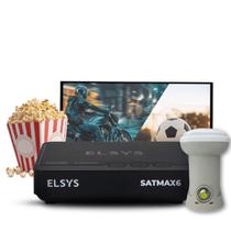 Kit receptor satamax 6 + lnbf simples