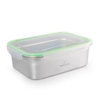 KIT RECIPIENTE DE AÇO INOX 5,5L COM TAMPA HERMÉTICA PLÁSTICA 32x23CM PARA ARMAZENAMENTO KIT RECIPIENTE DE AÇO INOX 5,5L COM TAMPA HERMÉTICA PLÁSTICA 32x23CM PARA ARMAZENAMENTO